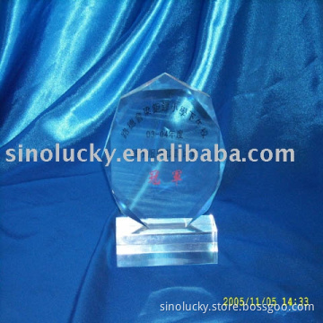 acrylic trophy holder